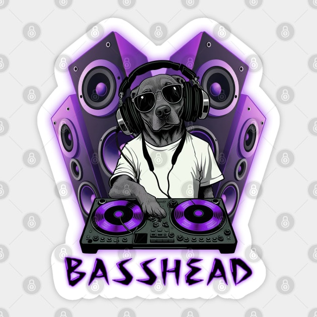 BASSHEAD Sticker by THREE 5 EIGHT